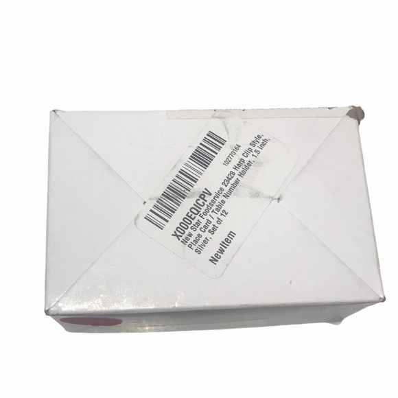 NWT New Star Foodservice 12 Place Card Table # Hol - Picture 8 of 9